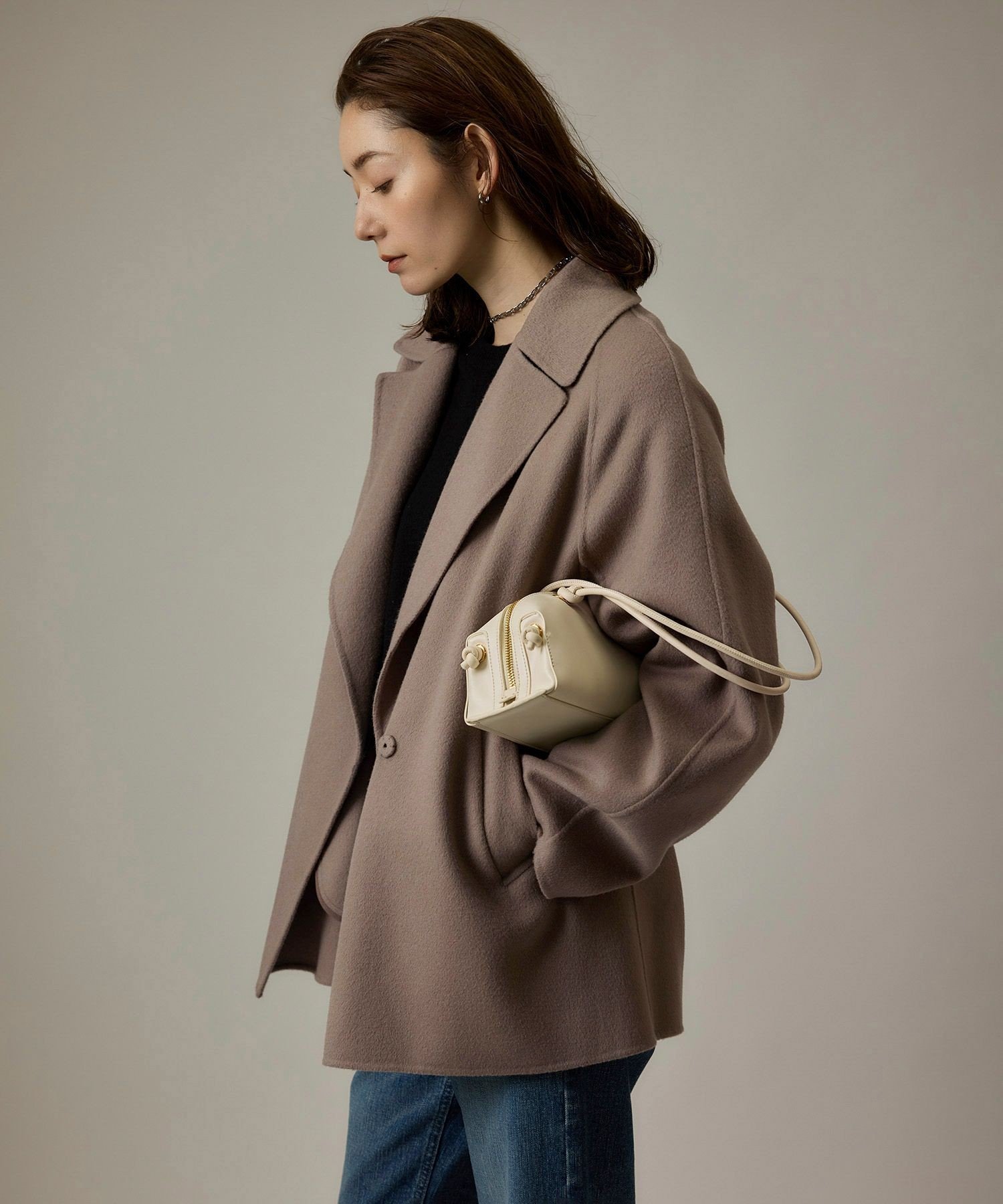 【ロペ/ROPE'】のラムウールリバーミドルコート【Sサイズフェア対象】 インテリア・キッズ・メンズ・レディースファッション・服の通販 founy(ファニー) 　ファッション　Fashion　レディースファッション　Fashion for Women　アウター　Coat / Outerwear Collection　コート・ロングコート・ピーコート　Long Coats, Peacoats & More　シンプル　Simple, Minimal　ボトム　Bottoms, Lower Wear　ポケット　Pocket, Pocket Detail　ミドル　Middle Length, Mid Height　ロング　Long, Long-Length　冬　Winter / This Winter　おすすめ　Recommended / Our Picks　エレガント 上品　Elegant　ビジネス 仕事 通勤　Business / Work / Commuting　ベージュ系(28)|ID: prp329100004865593 ipo3291000000036216133