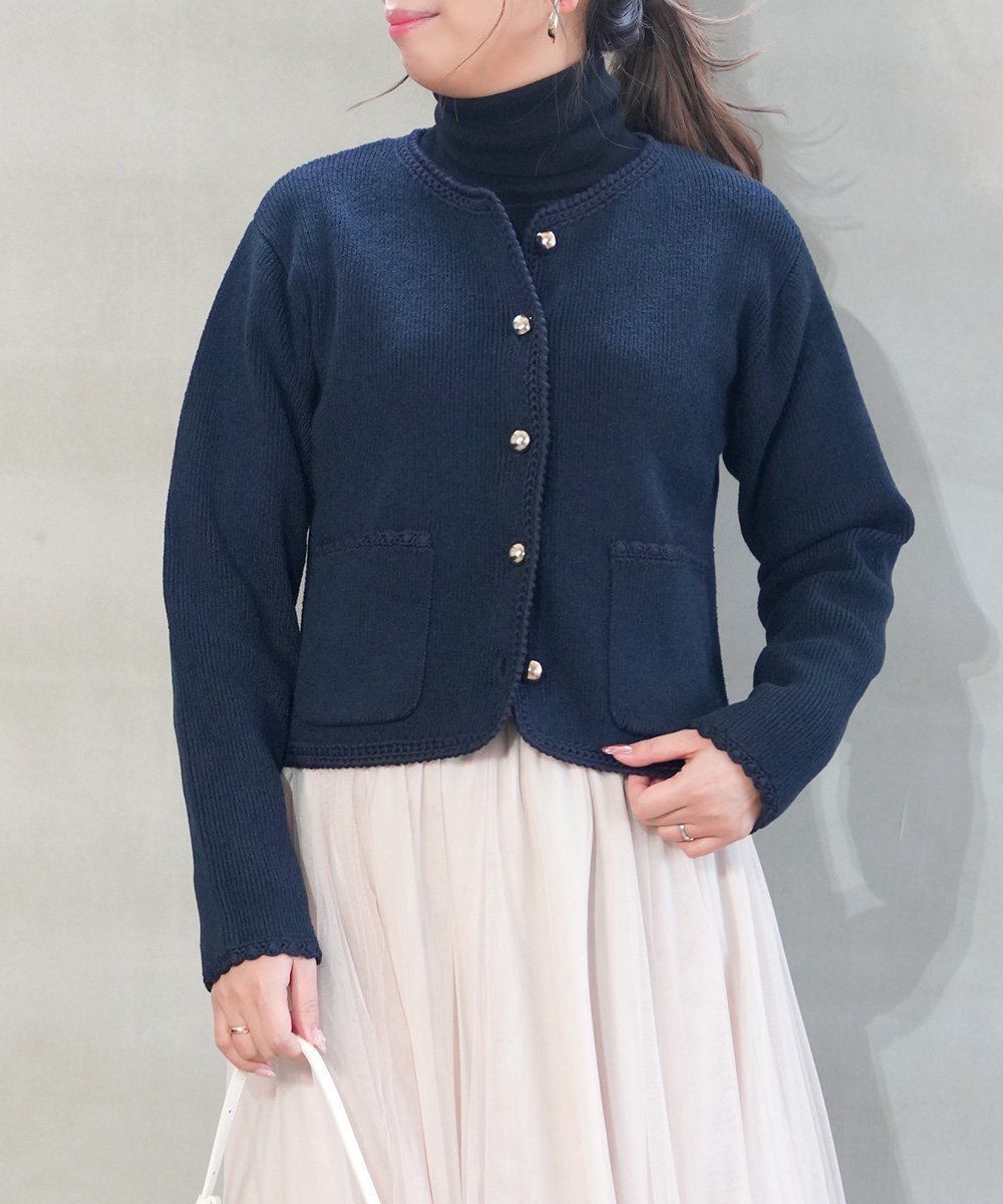 【ブルーコムブルー/BLEU COMME BLEU】のザ シンゾーン BOUCLE KNIT JACKET インテリア・キッズ・メンズ・レディースファッション・服の通販 founy(ファニー) 　ファッション　Fashion　レディースファッション　Fashion for Women　アウター　Coat / Outerwear Collection　レディースジャケット・軽アウター　Jackets　トップス・カットソー　Cut & Sew Tops　ニット　Knit Tops & Sweaters　かぎ針　Crochet　オケージョン　Occasion Wear　カーディガン　Cardigan, Knitwear　コンパクト　Compact, Small Size　ジャケット　Jacket, Outerwear　フォーマル　Formal, Dressy　ボーダー　Border, Stripe　85|ID: prp329100004865597 ipo3291000000036216160