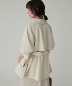 【バビロン/BABYLONE / KIDS】の【多機能素材】タイプライターショートトレンチ 人気、トレンドファッション・服の通販 founy(ファニー) ファッション Fashion キッズファッション Fashion for Kids インナー Innerwear ギャザー Gathered, Ruffled 軽量 Lightweight, Ultra Light タイプライター Typewriter Fabric, Crisp Cotton トレンチ Trench, Trench Coat フォルム Silhouette, Form 再入荷 Restock / Back in Stock おすすめ Recommended / Our Picks thumbnail ライトベージュ|ID: prp329100004865601 ipo3291000000036216190