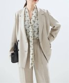【ジャーナルスタンダード レサージュ/journal standard L'essage】のアイアスダブルブレステッドジャケット 人気、トレンドファッション・服の通販 founy(ファニー) ファッション Fashion レディースファッション Fashion for Women アウター Coat / Outerwear Collection レディースジャケット・軽アウター Jackets 2026年 2026 おすすめ Recommended / Our Picks オケージョン Occasion Wear ジャケット Jacket, Outerwear ダブル Double, Double-Breasted リネン Linen, Linen Fabric エレガント 上品 Elegant thumbnail ベージュ|ID: prp329100004865602 ipo3291000000036216202