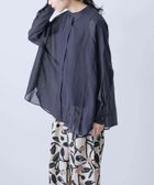 【かぐれ/kagure / URBAN RESEARCH】のバックタックワイドシャツ 人気、トレンドファッション・服の通販 founy(ファニー) ファッション Fashion レディースファッション Fashion for Women トップス・カットソー Cut & Sew Tops シャツ・ブラウス・オフィスカジュアル Elegant Blouses & Button-Ups バッグ Bags エアリー Airy Texture 吸水 Absorbent, Quick-Dry シアー Sheer, See-Through シンプル Simple, Minimal スタンド Stand Collar, Upright Stand ストレート Straight, Straight Cut フロント Front, Front Design ワイド Wide, Wide Fit S/S・春夏 SS, Spring/Summer, Warm Season おすすめ Recommended / Our Picks 夏 Summer エレガント 上品 Elegant 2025年 2025 2025春夏・S/S Spring/Summer 2025 SS25 thumbnail NAVY|ID: prp329100004865604 ipo3291000000036216215