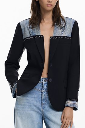 【デシグアル/Desigual】のハイブリッドジャケット 人気、トレンドファッション・服の通販 founy(ファニー) ファッション Fashion レディースファッション Fashion for Women アウター Coat / Outerwear Collection レディースジャケット・軽アウター Jackets カラフル Colorful Design シューズ Shoes, Footwear ジャケット Jacket, Outerwear デニム Denim, Jeans Material パターン Pattern, Design Print パッチワーク Patchwork, Mixed Fabric プリント Print, Printed Pattern メンズ Men's, Menswear |ID:prp329100004865610