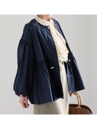 【テチチ/Te chichi】のバルーンスリーブペプラムブルゾン ネイビー|ID: prp329100004865627 ipo3291000000036216363