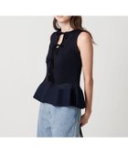 【ユナイテッドアローズ/UNITED ARROWS】のシアー リボン 2WAY ベスト ウォッシャブル 人気、トレンドファッション・服の通販 founy(ファニー) ファッション Fashion レディースファッション Fashion for Women アウター Coat / Outerwear Collection トップス・カットソー Cut & Sew Tops ベスト&ジレ / 重ね着スタイル Vests & Gilets ウォッシャブル Machine Washable カーディガン Cardigan, Knitwear シアー Sheer, See-Through デニム Denim, Jeans Material ベスト Vest, Waistcoat ベルベット Velvet, Velvety ペプラム Peplum, Flared Hem リボン Ribbon, Bow ワイド Wide, Wide Fit アウトレット Outlet / Clearance thumbnail NAVY|ID: prp329100004865634 ipo3291000000036216415