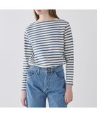 【ビショップ/Bshop】のコットンロード ボートネック フレンチバスクTシャツ WOMEN 人気、トレンドファッション・服の通販 founy(ファニー) ファッション Fashion レディースファッション Fashion for Women トップス・カットソー Cut & Sew Tops シャツ・ブラウス・オフィスカジュアル Elegant Blouses & Button-Ups ロングTシャツ・Tシャツ Longline T-Shirts & Tees カットソー Cut and Sewn Top 軽量 Lightweight, Ultra Light スタンダード Standard, Basic バスク Basque, Basque Style バランス Balance, Style Balance フィット Fit, Slim Fit フランス France, French フレンチ French, French Style フロント Front, Front Design ボーダー Border, Stripe メンズ Men's, Menswear レギュラー Regular, Standard Fit thumbnail BLUE系1|ID: prp329100004865641 ipo3291000000036216525