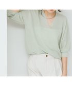 【リヴドロワ/RIVE DROITE】の【軽くしなやかな着心地】ライトギマバックボリュームニット 人気、トレンドファッション・服の通販 founy(ファニー) ファッション Fashion レディースファッション Fashion for Women トップス・カットソー Cut & Sew Tops ニット Knit Tops & Sweaters サマー Summer, Summer Style ドレープ Drape, Draping Fabric 再入荷 Restock / Back in Stock おすすめ Recommended / Our Picks 夏 Summer thumbnail グリーン|ID: prp329100004865643 ipo3291000000036216543