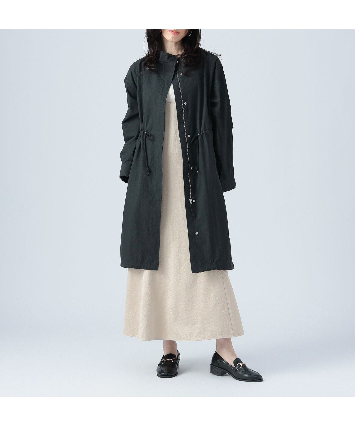 【ビームス ウイメン/BEAMS】の撥水ナイロン モッズコート 人気、トレンドファッション・服の通販 founy(ファニー) 　ファッション　Fashion　レディースファッション　Fashion for Women　アウター　Coat / Outerwear Collection　コート・ロングコート・ピーコート　Long Coats, Peacoats & More　モッズコート・ミリタリー風アウター　Mods & Field Coats　ジップ　Zip, Zipper　ジャケット　Jacket, Outerwear　スウェット / スエット　Sweatshirt, Sweatwear　スラックス　Slacks, Dress Pants　デニム　Denim, Jeans Material　トレンド　Trend, Trending Now　ドローコード　Drawcord, Drawstring Cord　フロント　Front, Front Design　モッズコート　Mods Coat, Military Parka　ワイド　Wide, Wide Fit　洗える　Machine Washable　 other-1|ID: prp329100004865645 ipo3291000000036216565