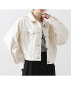 【グレディブリリアン/Gready Brilliant】のサムシングデニムジャケット IVO|ID: prp329100004865651 ipo3291000000036216640