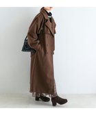 【マジェスティック レゴン/MAJESTIC LEGON】のレディロングチェスターコート 人気、トレンドファッション・服の通販 founy(ファニー) ファッション Fashion レディースファッション Fashion for Women アウター Coat / Outerwear Collection コート・ロングコート・ピーコート Long Coats, Peacoats & More チェスターコート・ロング丈アウター Chester Coats / Chesterfield Long Coats ダウン Down, Puffer ダブル Double, Double-Breasted トレンド Trend, Trending Now ボトム Bottoms, Lower Wear ロング Long, Long-Length 再入荷 Restock / Back in Stock エレガント 上品 Elegant thumbnail ブラウン|ID: prp329100004865658 ipo3291000000036216707