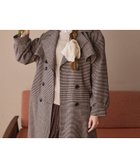 【マジェスティック レゴン/MAJESTIC LEGON】のレディロングチェスターコート 人気、トレンドファッション・服の通販 founy(ファニー) ファッション Fashion レディースファッション Fashion for Women アウター Coat / Outerwear Collection コート・ロングコート・ピーコート Long Coats, Peacoats & More チェスターコート・ロング丈アウター Chester Coats / Chesterfield Long Coats ダウン Down, Puffer ダブル Double, Double-Breasted トレンド Trend, Trending Now ボトム Bottoms, Lower Wear ロング Long, Long-Length 再入荷 Restock / Back in Stock エレガント 上品 Elegant thumbnail ブラウン柄|ID: prp329100004865658 ipo3291000000036216712