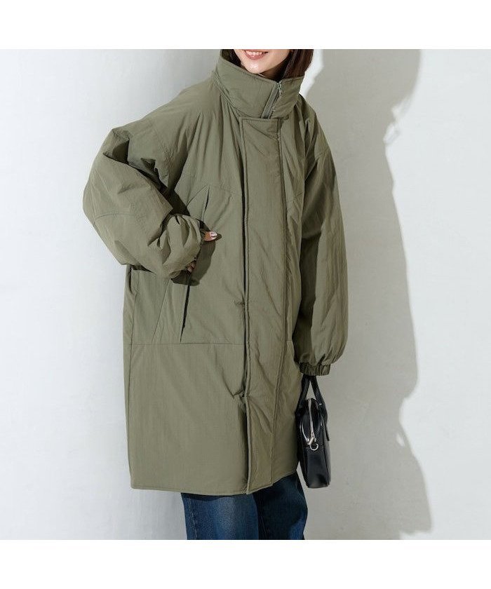 【フリークスストア/FREAK'S STORE】のモンスター パーカー シンサレート(TM)中綿(コート)【限定展開】25AW インテリア・キッズ・メンズ・レディースファッション・服の通販 founy(ファニー) 　ファッション　Fashion　レディースファッション　Fashion for Women　アウター　Coat / Outerwear Collection　コート・ロングコート・ピーコート　Long Coats, Peacoats & More　2025年　2025　2025-2026秋冬・A/W　Autumn/Winter 2025–26 AW25–26　冬　Winter / This Winter　パーカー　Hoodie, Parka　人気　Popular, Best Seller　A/W・秋冬　Autumn/Winter　オリーブ|ID: prp329100004865674 ipo3291000000036216931