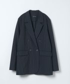 【ジーナシス/JEANASiS】の【SET UP対応】テーラードWジャケット 人気、トレンドファッション・服の通販 founy(ファニー) ファッション Fashion レディースファッション Fashion for Women アウター Coat / Outerwear Collection レディースジャケット・軽アウター Jackets おすすめ Recommended / Our Picks とろみ Fluid, Flowy Fabric インナー Innerwear コンパクト Compact, Small Size ジャケット Jacket, Outerwear スリット Slit, Slit Detail セットアップ Set-Up, Coordinated Outfit ダブル Double, Double-Breasted テーラード Tailored, Tailored Fit デニム Denim, Jeans Material パイピング Piping, Trim Design プリント Print, Printed Pattern thumbnail ネイビー系その他|ID: prp329100004865675 ipo3291000000036216935