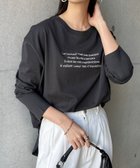 【アンドミー/andme】の無地 ボーダー ロゴ刺繍 コットン 長袖 Tシャツ 人気、トレンドファッション・服の通販 founy(ファニー) ファッション Fashion レディースファッション Fashion for Women トップス・カットソー Cut & Sew Tops シャツ・ブラウス・オフィスカジュアル Elegant Blouses & Button-Ups ロングTシャツ・Tシャツ Longline T-Shirts & Tees ショルダー Shoulder, Shoulder Strap ドロップ Drop Shoulder, Dropped Style 人気 Popular, Best Seller 長袖 Long Sleeve, Full Sleeve バランス Balance, Style Balance ベーシック Basic, Essential ボーダー Border, Stripe 無地 Plain, Solid Color ロング Long, Long-Length 楽ちん Easy Fit, Comfortable ワイド Wide, Wide Fit おすすめ Recommended / Our Picks thumbnail チャコールグレー×アイボリー|ID: prp329100004865681 ipo3291000000036217072