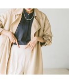【グローバルワーク/GLOBAL WORK】のエアかるトレンチコート/234545 人気、トレンドファッション・服の通販 founy(ファニー) ファッション Fashion レディースファッション Fashion for Women アウター Coat / Outerwear Collection コート・ロングコート・ピーコート Long Coats, Peacoats & More トレンチコート / 春秋の定番アウター Trench Coats ロング Long, Long-Length 軽量 Lightweight, Ultra Light thumbnail ベージュ51|ID: prp329100004865684 ipo3291000000036217153