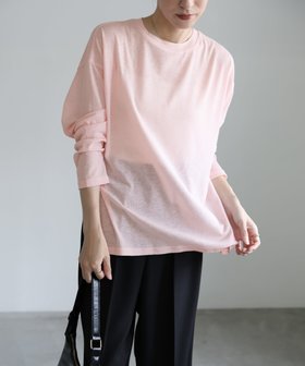 【セレクトモカ/SELECT MOCA】の【S/Fサイズ展開】スラブシアークルーネックトップス 人気、トレンドファッション・服の通販 founy(ファニー) ファッション Fashion レディースファッション Fashion for Women トップス・カットソー Cut & Sew Tops アクセサリー Fashion Accessories インナー Innerwear ウェーブ Wavy Pattern カーディガン Cardigan, Knitwear シアー Sheer, See-Through ジャケット Jacket, Outerwear ストレッチ Stretch, Stretchy Fabric ストレート Straight, Straight Cut スニーカー Sneakers, Trainers デニム Denim, Jeans Material バランス Balance, Style Balance ビスチェ Bustier, Corset Top フィット Fit, Slim Fit ボトム Bottoms, Lower Wear リラックス Relax, Relaxed Fit ルーズ Loose, Oversized ロング Long, Long-Length エレガント 上品 Elegant |ID:prp329100004865693