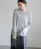 【セレクトモカ/SELECT MOCA】の【S/Fサイズ展開】スラブシアークルーネックトップス 人気、トレンドファッション・服の通販 founy(ファニー) ファッション Fashion レディースファッション Fashion for Women トップス・カットソー Cut & Sew Tops アクセサリー Fashion Accessories インナー Innerwear ウェーブ Wavy Pattern カーディガン Cardigan, Knitwear シアー Sheer, See-Through ジャケット Jacket, Outerwear ストレッチ Stretch, Stretchy Fabric ストレート Straight, Straight Cut スニーカー Sneakers, Trainers デニム Denim, Jeans Material バランス Balance, Style Balance ビスチェ Bustier, Corset Top フィット Fit, Slim Fit ボトム Bottoms, Lower Wear リラックス Relax, Relaxed Fit ルーズ Loose, Oversized ロング Long, Long-Length エレガント 上品 Elegant thumbnail サックスブルー-500|ID: prp329100004865693 ipo3291000000036217321