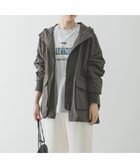 【アーバンリサーチ/URBAN RESEARCH】のコットンナイロンマウンテンパーカー CHARCOAL|ID: prp329100004865695 ipo3291000000036217350