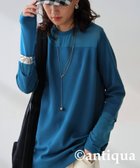 【アンティカ/antiqua】のantiqua アンティカ シアー 切り替え トップス ロンT レディース PN-00545 人気、トレンドファッション・服の通販 founy(ファニー) ファッション Fashion レディースファッション Fashion for Women トップス・カットソー Cut & Sew Tops ロングTシャツ・Tシャツ Longline T-Shirts & Tees シアー Sheer, See-Through ドッキング Docking, Mixed Material フロント Front, Front Design thumbnail 32 ブルーグリーン|ID: prp329100004865700 ipo3291000000036217439