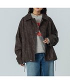 【ローズバッド/ROSE BUD】のLEATHER LIKE JACKET BROWN|ID: prp329100004865701 ipo3291000000036217436