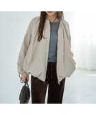 【スタイルデリ/STYLE DELI】のタフタ調シワ加工バルーンブルゾン 人気、トレンドファッション・服の通販 founy(ファニー) ファッション Fashion レディースファッション Fashion for Women アウター Coat / Outerwear Collection ブルゾンジャケット・スポーティアウター Blouson Jackets イエロー Yellow ギャザー Gathered, Ruffled クール Cool, Chic シルバー Silver, Metallic Silver スリット Slit, Slit Detail タフタ Taffeta, Structured Fabric タートルネック Turtleneck, High Neck ダブル Double, Double-Breasted ドレープ Drape, Draping Fabric 定番 Standard, Basic Item 長袖 Long Sleeve, Full Sleeve ハイネック High Neck, Mock Neck バランス Balance, Style Balance バルーン Balloon, Balloon Silhouette フロント Front, Front Design ブルゾン Blouson, Bomber Jacket ポケット Pocket, Pocket Detail 防寒 Cold Protection, Winter-Ready モッズコート Mods Coat, Military Parka エレガント 上品 Elegant thumbnail エクリュベージュ|ID: prp329100004865720 ipo3291000000036217642