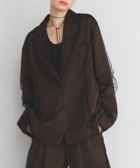 【ケービーエフ/KBF / URBAN RESEARCH】のサテンチュールジャケット 人気、トレンドファッション・服の通販 founy(ファニー) ファッション Fashion レディースファッション Fashion for Women アウター Coat / Outerwear Collection レディースジャケット・軽アウター Jackets 2026年 2026 サテン Satin, Glossy Fabric ジャケット Jacket, Outerwear セレモニー Ceremony チュール Tulip, Tulip Motif ベーシック Basic, Essential 夏 Summer S/S・春夏 SS, Spring/Summer, Warm Season |ID:prp329100004865728