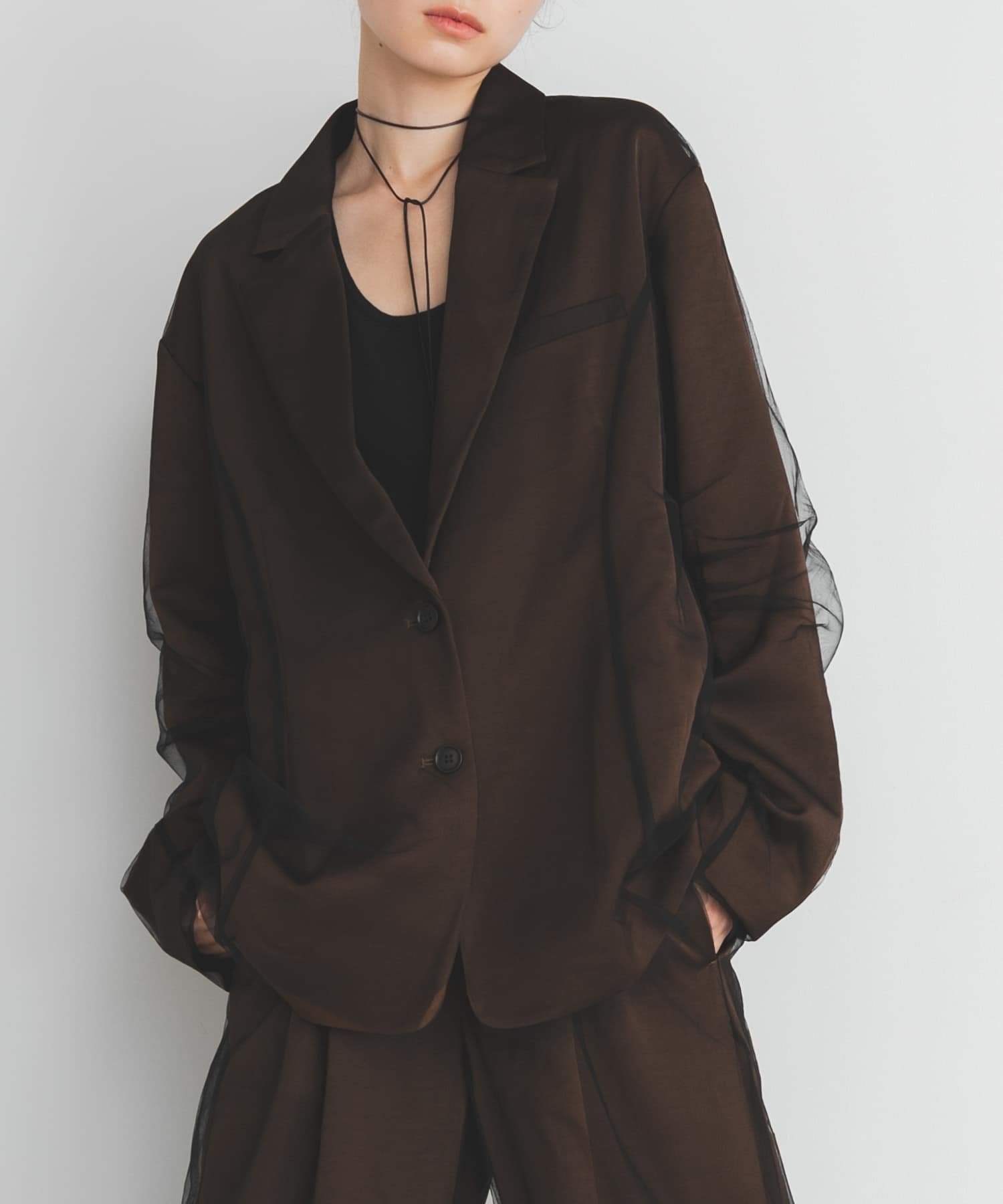 【ケービーエフ/KBF / URBAN RESEARCH】のサテンチュールジャケット 人気、トレンドファッション・服の通販 founy(ファニー) 　ファッション　Fashion　レディースファッション　Fashion for Women　アウター　Coat / Outerwear Collection　レディースジャケット・軽アウター　Jackets　2026年　2026　サテン　Satin, Glossy Fabric　ジャケット　Jacket, Outerwear　セレモニー　Ceremony　チュール　Tulip, Tulip Motif　ベーシック　Basic, Essential　夏　Summer　S/S・春夏　SS, Spring/Summer, Warm Season　 other-1|ID: prp329100004865728 ipo3291000000036217676