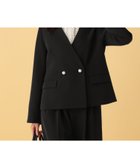 【エルーラ/Elura】の≪入卒/セレモニー/通勤≫ダブルクロスジャケット/603858 人気、トレンドファッション・服の通販 founy(ファニー) ファッション Fashion レディースファッション Fashion for Women アウター Coat / Outerwear Collection レディースジャケット・軽アウター Jackets アクセサリー Fashion Accessories インナー Innerwear ジャケット Jacket, Outerwear ストレッチ Stretch, Stretchy Fabric セットアップ Set-Up, Coordinated Outfit ダブル Double, Double-Breasted デコルテ Décolleté, Neckline バランス Balance, Style Balance パール Pearl, Pearl Accent レース Lace, Lace Fabric エレガント 上品 Elegant セレモニー Ceremony ビジネス 仕事 通勤 Business / Work / Commuting thumbnail ブラック09|ID: prp329100004865744 ipo3291000000036217859