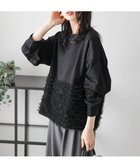【ラジュール/Lajour】のチュールフリルプルオーバー 人気、トレンドファッション・服の通販 founy(ファニー) ファッション Fashion レディースファッション Fashion for Women トップス・カットソー Cut & Sew Tops カジュアルプルオーバー・ニットトップス Pullovers & Knit Tops / Casual Pullovers エアリー Airy Texture シンプル Simple, Minimal タイトスカート Pencil Skirt, Tight Skirt デニム Denim, Jeans Material トレンド Trend, Trending Now ベーシック Basic, Essential ロング Long, Long-Length ワイド Wide, Wide Fit 定番 Standard, Basic Item 無地 Plain, Solid Color thumbnail ブラック|ID: prp329100004865770 ipo3291000000036218058