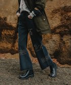 【フリークスストア/FREAK'S STORE】のチェーンステッチ ワイドデニム 25AW 人気、トレンドファッション・服の通販 founy(ファニー) ファッション Fashion レディースファッション Fashion for Women コレクション Collection, Seasonal Line ダメージ Distressed, Destroyed チェーン Chain, Chain Strap デニム Denim, Jeans Material ワイド Wide, Wide Fit A/W・秋冬 Autumn/Winter 冬 Winter / This Winter 再入荷 Restock / Back in Stock おすすめ Recommended / Our Picks 2025年 2025 2025-2026秋冬・A/W Autumn/Winter 2025–26 AW25–26 thumbnail ブラック|ID: prp329100004865778 ipo3291000000036218230