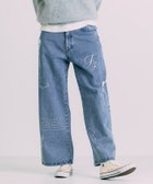 【フリークスストア/FREAK'S STORE】のチェーンステッチ ワイドデニム 25AW 人気、トレンドファッション・服の通販 founy(ファニー) ファッション Fashion レディースファッション Fashion for Women コレクション Collection, Seasonal Line ダメージ Distressed, Destroyed チェーン Chain, Chain Strap デニム Denim, Jeans Material ワイド Wide, Wide Fit A/W・秋冬 Autumn/Winter 冬 Winter / This Winter 再入荷 Restock / Back in Stock おすすめ Recommended / Our Picks 2025年 2025 2025-2026秋冬・A/W Autumn/Winter 2025–26 AW25–26 thumbnail ブルー|ID: prp329100004865778 ipo3291000000036218232
