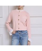 【エイミーイストワール/eimy istoire】のAttached collar ニットジャケット 人気、トレンドファッション・服の通販 founy(ファニー) ファッション Fashion レディースファッション Fashion for Women アウター Coat / Outerwear Collection レディースジャケット・軽アウター Jackets カーディガン Cardigan, Knitwear クラシカル Classical, Vintage-Inspired コンパクト Compact, Small Size ジャケット Jacket, Outerwear ダウン Down, Puffer デニム Denim, Jeans Material バランス Balance, Style Balance フェミニン Feminine, Girly フロント Front, Front Design ボトム Bottoms, Lower Wear ポケット Pocket, Pocket Detail ロング Long, Long-Length 再入荷 Restock / Back in Stock おすすめ Recommended / Our Picks エレガント 上品 Elegant thumbnail LIGHT PINK|ID: prp329100004865797 ipo3291000000036218364