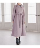 【ミッシュマッシュ/MISCH MASCH】のMM548606 ブローチ付きスタンドカラー3wayコート ピンク|ID: prp329100004865798 ipo3291000000036218431