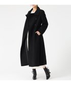 【ミッシュマッシュ/MISCH MASCH】のMM548606 ブローチ付きスタンドカラー3wayコート ブラック|ID: prp329100004865798 ipo3291000000036218433