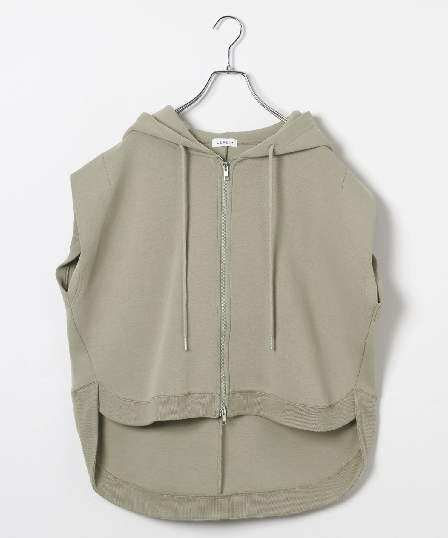 【レプシィム ローリーズファーム/LEPSIM LOWRYS FARM】のパフエアWZIPベスト インテリア・キッズ・メンズ・レディースファッション・服の通販 founy(ファニー) 　ファッション　Fashion　レディースファッション　Fashion for Women　アウター　Coat / Outerwear Collection　トップス・カットソー　Cut & Sew Tops　ベスト&ジレ / 重ね着スタイル　Vests & Gilets　ジップ　Zip, Zipper　ベスト　Vest, Waistcoat　セージ72|ID: prp329100004865801 ipo3291000000036218503