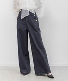 【ランダ/RANDA】のマリンデニムワイドパンツ 人気、トレンドファッション・服の通販 founy(ファニー) ファッション Fashion レディースファッション Fashion for Women パンツ Pants & Trousers シルバー Silver, Metallic Silver ジャケット Jacket, Outerwear スニーカー Sneakers, Trainers セットアップ Set-Up, Coordinated Outfit デニム Denim, Jeans Material フェミニン Feminine, Girly フロント Front, Front Design ミックス Mix, Mixed Style メタル Metal, Metal Parts ラグジュアリー Luxury, Elegant ワイド Wide, Wide Fit おすすめ Recommended / Our Picks thumbnail INDIGO|ID: prp329100004865804 ipo3291000000036218541