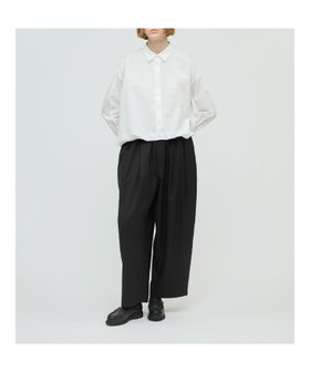 【マーコート/MARcourt】のmizuiro ind ワイドタックパンツ 人気、トレンドファッション・服の通販 founy(ファニー) ファッション Fashion レディースファッション Fashion for Women パンツ Pants & Trousers ストレッチ Stretch, Stretchy Fabric テーパード Tapered, Tapered Pants ポケット Pocket, Pocket Detail ルーズ Loose, Oversized ワイド Wide, Wide Fit 今季 This Season, Current Season 再入荷 Restock / Back in Stock 無地 Plain, Solid Color 秋 Autumn |ID:prp329100004865815