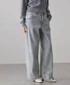 【アダム エ ロペ/ADAM ET ROPE'】のルーズフィットアジャストデニム 人気、トレンドファッション・服の通販 founy(ファニー) ファッション Fashion レディースファッション Fashion for Women ウォッシュ Washed Finish クッション Cushion, Throw Pillow ストレート Straight, Straight Cut スリット Slit, Slit Detail デニム Denim, Jeans Material トレンド Trend, Trending Now 定番 Standard, Basic Item バランス Balance, Style Balance フロント Front, Front Design ベーシック Basic, Essential ポケット Pocket, Pocket Detail メンズ Men's, Menswear ワイド Wide, Wide Fit thumbnail ブルー系(47)|ID: prp329100004865828 ipo3291000000036218794