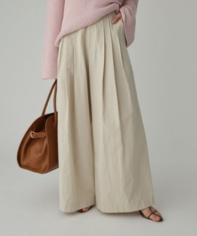 【バビロン/BABYLONE / KIDS】のウェザータックワイドパンツ 人気、トレンドファッション・服の通販 founy(ファニー) ファッション Fashion キッズファッション Fashion for Kids ボトムス Bottoms ウェーブ Wavy Pattern 春 Spring シューズ Shoes, Footwear シンプル Simple, Minimal フラット Flat, Flat Shoes フレア Flare, Flared リネン Linen, Linen Fabric 再入荷 Restock / Back in Stock |ID:prp329100004865852