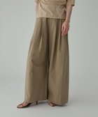 【バビロン/BABYLONE / KIDS】のウェザータックワイドパンツ 人気、トレンドファッション・服の通販 founy(ファニー) ファッション Fashion キッズファッション Fashion for Kids ボトムス Bottoms ウェーブ Wavy Pattern 春 Spring シューズ Shoes, Footwear シンプル Simple, Minimal フラット Flat, Flat Shoes フレア Flare, Flared リネン Linen, Linen Fabric 再入荷 Restock / Back in Stock thumbnail グレージュ14|ID: prp329100004865852 ipo3291000000036218957