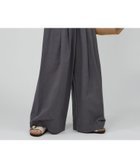 【バビロン/BABYLONE / KIDS】のウェザータックワイドパンツ 人気、トレンドファッション・服の通販 founy(ファニー) ファッション Fashion キッズファッション Fashion for Kids ボトムス Bottoms ウェーブ Wavy Pattern 春 Spring シューズ Shoes, Footwear シンプル Simple, Minimal フラット Flat, Flat Shoes フレア Flare, Flared リネン Linen, Linen Fabric 再入荷 Restock / Back in Stock thumbnail チャコール18|ID: prp329100004865852 ipo3291000000036218962