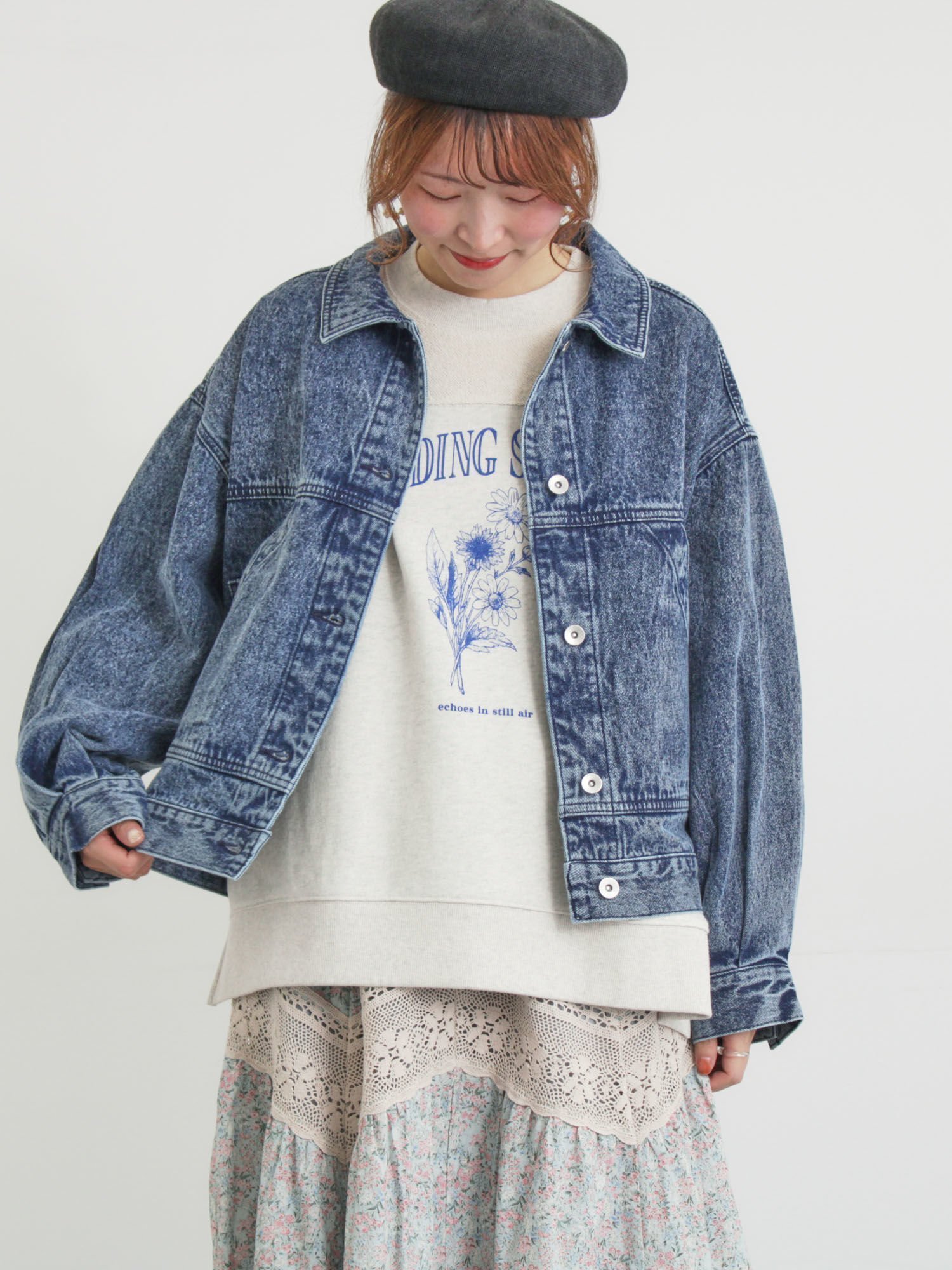 【サマンサモスモス/Samansa Mos2】の【オーガニックコットン】デニムジャケット インテリア・キッズ・メンズ・レディースファッション・服の通販 founy(ファニー) 　ファッション　Fashion　レディースファッション　Fashion for Women　アウター　Coat / Outerwear Collection　レディースジャケット・軽アウター　Jackets　デニムジャケット / カジュアルアウター　Denim Jackets　ジャケット　Jacket, Outerwear　デニム　Denim, Jeans Material　ベーシック　Basic, Essential　ブルー|ID: prp329100004865859 ipo3291000000036219030