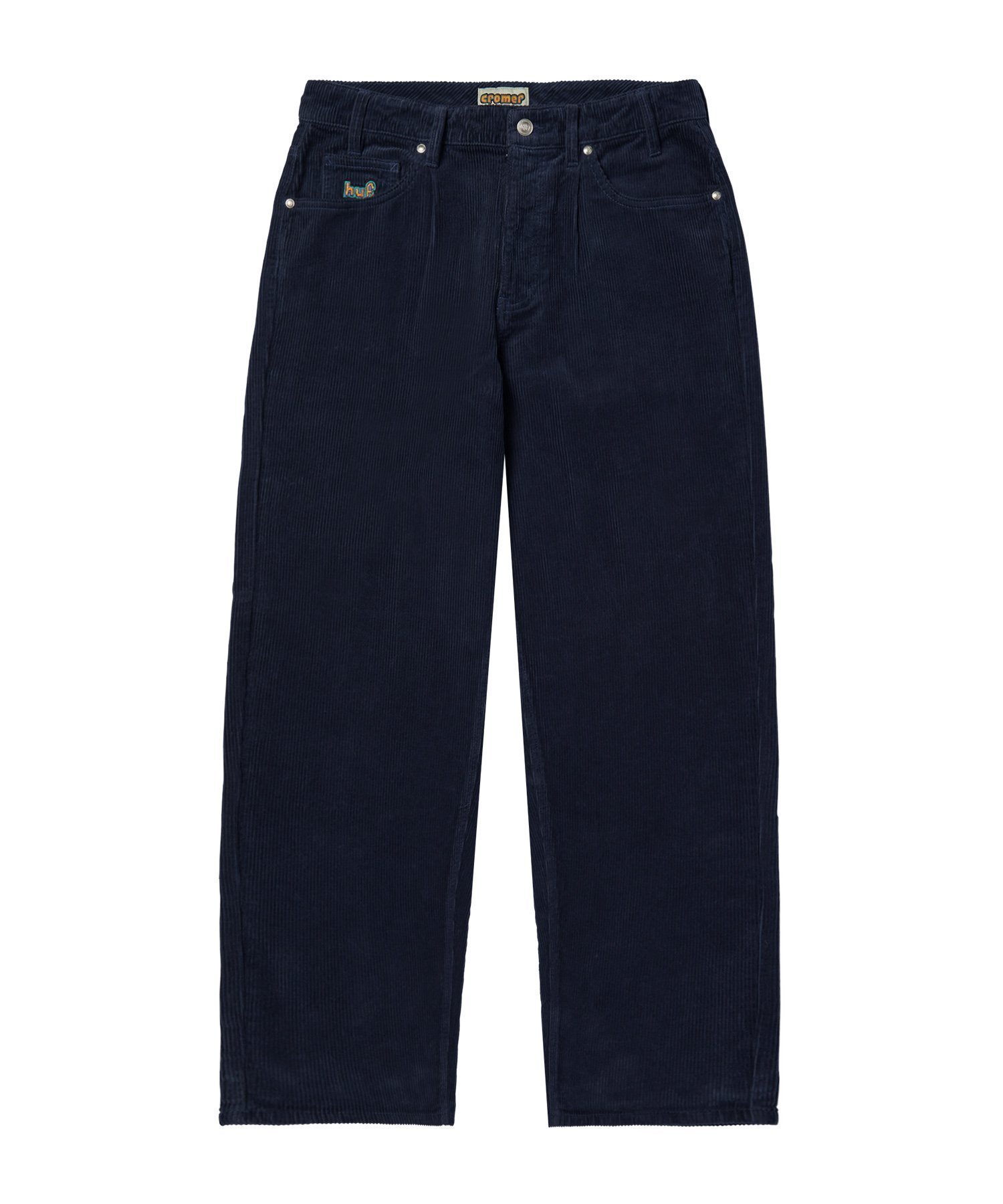 【ハフ/HUF】のCROMER CORDUROY PANT / HUF ハフ コーデュロイ パンツ インテリア・キッズ・メンズ・レディースファッション・服の通販 founy(ファニー) 　ファッション　Fashion　レディースファッション　Fashion for Women　パンツ　Pants & Trousers　グラフィック　Graphic, Graphic Design　コイン　Coin, Coin Design　コーデュロイ　Corduroy, Cord Fabric　シンプル　Simple, Minimal　ジーンズ　Jeans, Denim Pants　スタンダード　Standard, Basic　デニム　Denim, Jeans Material　プリーツ　Pleats, Pleated　ベスト　Vest, Waistcoat　ポケット　Pocket, Pocket Detail　リバーシブル　Reversible, Two-Sided　定番　Standard, Basic Item　NAVY|ID: prp329100004865865 ipo3291000000036219084