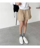 【キャナルジーン/CANAL JEAN】のEl mar コットンショートパンツ 人気、トレンドファッション・服の通販 founy(ファニー) ファッション Fashion レディースファッション Fashion for Women パンツ Pants & Trousers ショートパンツ・ハーフパンツ High-Waisted & Relaxed Shorts おすすめ Recommended / Our Picks ショート Short, Short Length スウェット / スエット Sweatshirt, Sweatwear フロント Front, Front Design ポケット Pocket, Pocket Detail thumbnail ベージュ|ID: prp329100004865871 ipo3291000000036219145