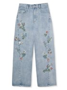 【フレイ アイディー/FRAY I.D】のフラワーエンブロイダリーデニムパンツ 人気、トレンドファッション・服の通販 founy(ファニー) ファッション Fashion レディースファッション Fashion for Women パンツ Pants & Trousers デニムパンツ・ジーンズ・美脚デニム Denim Jeans & Pants 春 Spring スパンコール Sequins, Sequin Embellishment スペシャル Special, Limited Edition スマート Smart, Elegant デニム Denim, Jeans Material バランス Balance, Style Balance パッチ Patch, Appliqué フラワー Flower, Floral ボタニカル Botanical, Floral Pattern S/S・春夏 SS, Spring/Summer, Warm Season 夏 Summer thumbnail LBLU[081]|ID: prp329100004865884 ipo3291000000036219250
