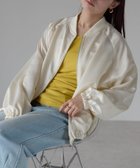 【リラクロ/relaclo】のmitis/サテンライクオーバーサイズブルゾン 人気、トレンドファッション・服の通販 founy(ファニー) ファッション Fashion レディースファッション Fashion for Women アウター Coat / Outerwear Collection ブルゾンジャケット・スポーティアウター Blouson Jackets ダウン Down, Puffer ブルゾン Blouson, Bomber Jacket プリーツ Pleats, Pleated エレガント 上品 Elegant thumbnail アイボリー|ID: prp329100004865889 ipo3291000000036219273