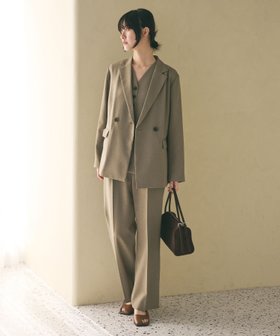 【ビューティ&ユース ユナイテッドアローズ/BEAUTY&YOUTH / UNITED ARROWS】の【WEB限定 Wardrobe DAILY MINIMAL】メランジ タックストレートパンツ ウォッシャブル 人気、トレンドファッション・服の通販 founy(ファニー) ファッション Fashion レディースファッション Fashion for Women パンツ Pants & Trousers ウォッシャブル Machine Washable オケージョン Occasion Wear シンプル Simple, Minimal ジャケット Jacket, Outerwear セットアップ Set-Up, Coordinated Outfit センター Center, Center Line トレンド Trend, Trending Now メランジ Melange, Mixed Yarn おすすめ Recommended / Our Picks セレモニー Ceremony ビジネス 仕事 通勤 Business / Work / Commuting |ID:prp329100004865910