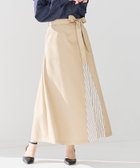 【アンデミュウ/Andemiu】のストライプキリカエフレアスカート 人気、トレンドファッション・服の通販 founy(ファニー) ファッション Fashion レディースファッション Fashion for Women スカート Skirts Aライン・フレアスカート A-Line & Flared Skirts おすすめ Recommended / Our Picks シンプル Simple, Minimal ストライプ Stripe, Striped Pattern スマート Smart, Elegant フェミニン Feminine, Girly フレア Flare, Flared ポケット Pocket, Pocket Detail リボン Ribbon, Bow thumbnail ベージュ|ID: prp329100004865922 ipo3291000000036219443