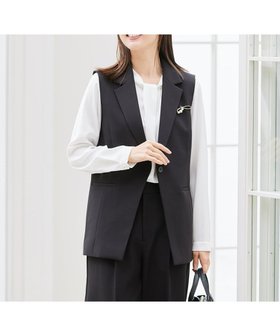 【アー ヴェー ヴェー/a.v.v】の【洗える/ストレッチ/セットアップ対応】ダブルクロステーラードジレ 人気、トレンドファッション・服の通販 founy(ファニー) ファッション Fashion レディースファッション Fashion for Women アウター Coat / Outerwear Collection トップス・カットソー Cut & Sew Tops ベスト&ジレ / 重ね着スタイル Vests & Gilets インナー Innerwear 春 Spring 洗える Machine Washable 秋 Autumn ストレッチ Stretch, Stretchy Fabric セットアップ Set-Up, Coordinated Outfit ダブル Double, Double-Breasted テーラード Tailored, Tailored Fit 人気 Popular, Best Seller パターン Pattern, Design Print フォーマル Formal, Dressy ベーシック Basic, Essential ボトム Bottoms, Lower Wear 冬 Winter / This Winter 再入荷 Restock / Back in Stock 夏 Summer エレガント 上品 Elegant セレモニー Ceremony 入学式 Entrance Ceremony 卒業式 Graduation Ceremony ビジネス 仕事 通勤 Business / Work / Commuting |ID:prp329100004865923