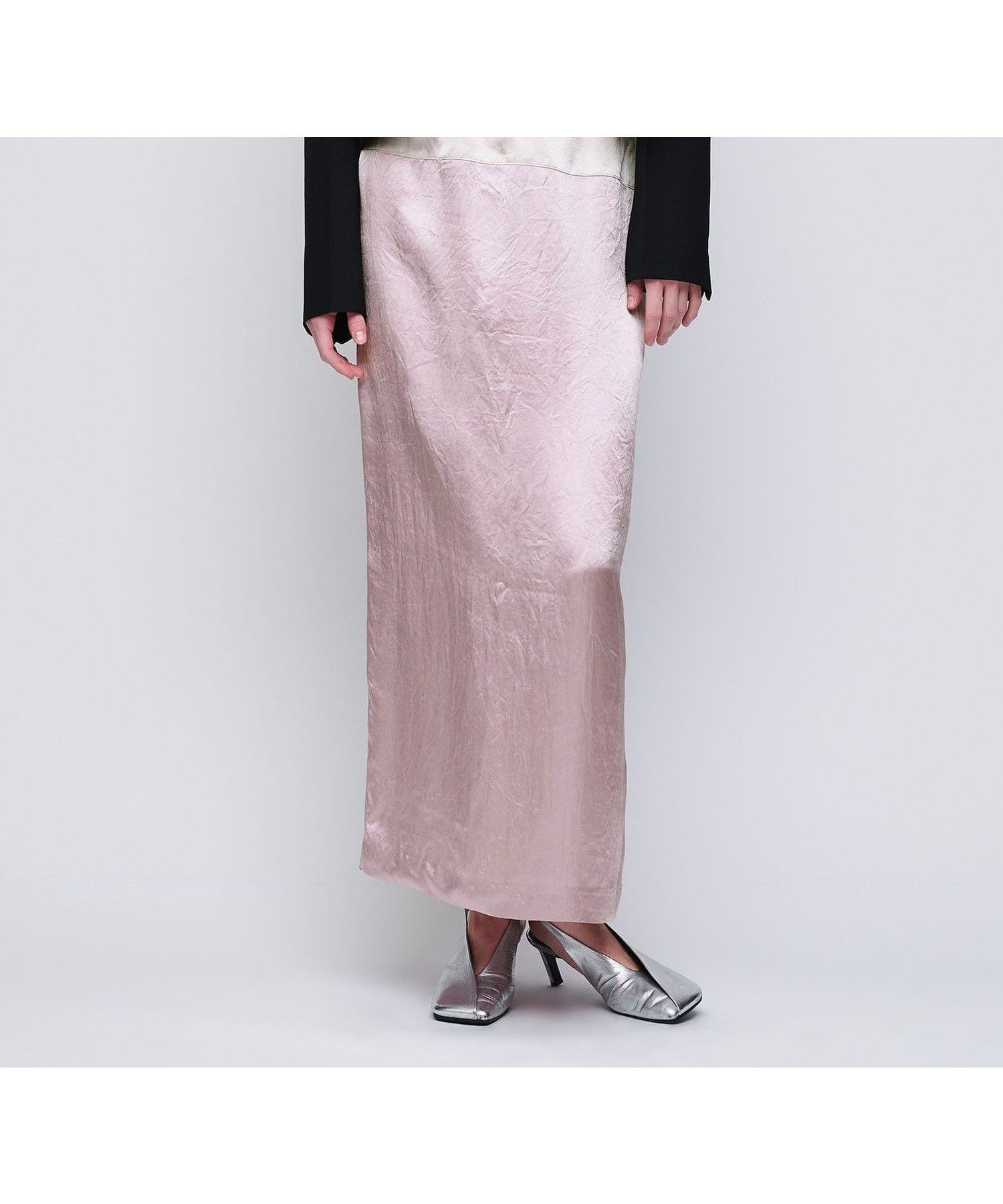 【ユナイテッドアローズ/UNITED ARROWS】のAEWEN MATOPH サテン ドッキング タイトスカート インテリア・キッズ・メンズ・レディースファッション・服の通販 founy(ファニー) ファッション Fashion レディースファッション Fashion for Women スカート Skirts サテン Satin, Glossy Fabric ショート Short, Short Length スリット Slit, Slit Detail タイトスカート Pencil Skirt, Tight Skirt ドッキング Docking, Mixed Material バランス Balance, Style Balance ポケット Pocket, Pocket Detail リラックス Relax, Relaxed Fit ロング Long, Long-Length アウトレット Outlet / Clearance LT.PINK|ID: prp329100004865930 ipo3291000000036219478