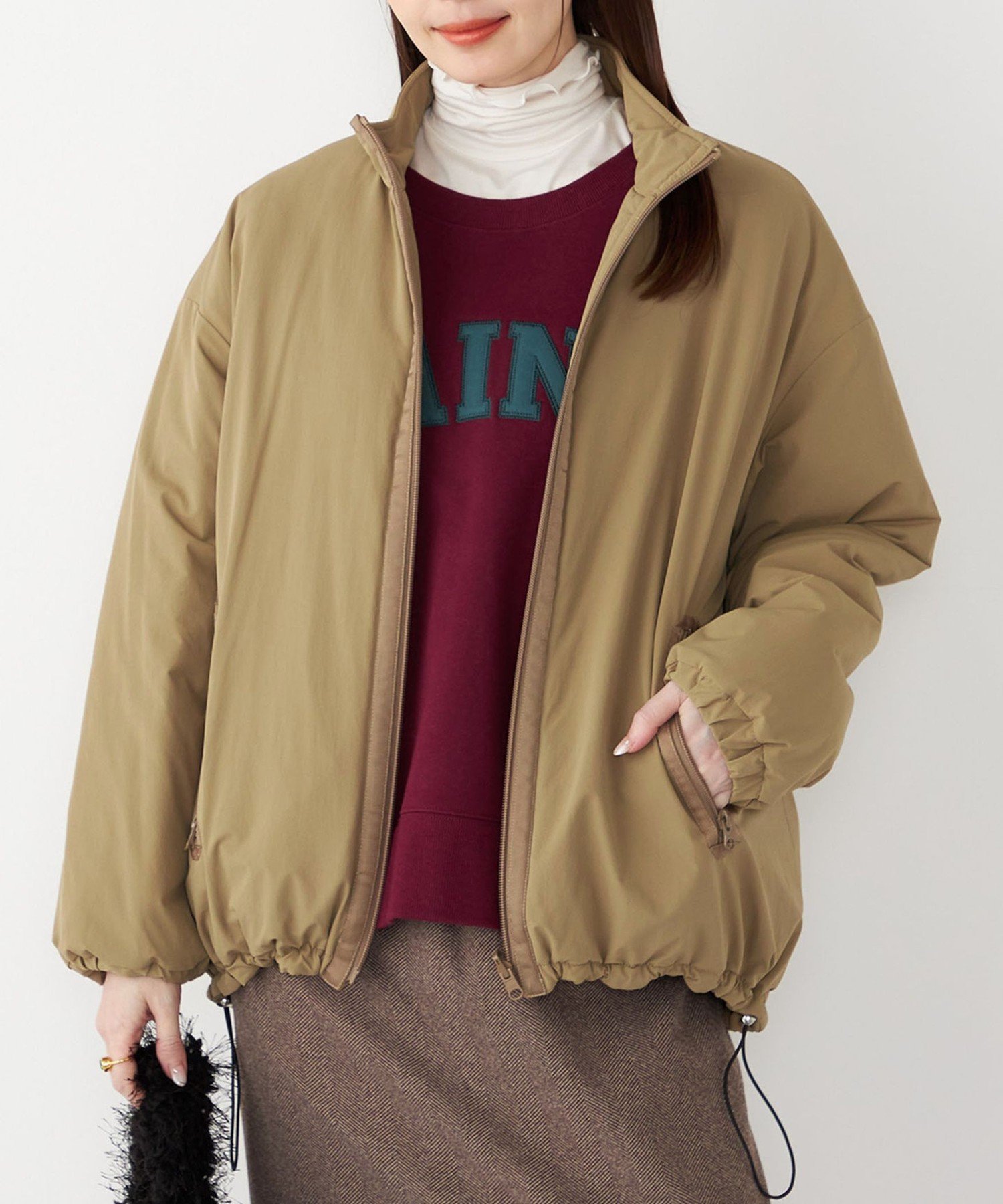 【シップス フォー ウィメン/SHIPS】のSHIPS Colors THINSULATE(TM) 中綿 リバーシブル ブルゾン 人気、トレンドファッション・服の通販 founy(ファニー) ファッション Fashion レディースファッション Fashion for Women アウター Coat / Outerwear Collection ブルゾンジャケット・スポーティアウター Blouson Jackets キルティング Quilted, Quilting 軽量 Lightweight, Ultra Light ショート Short, Short Length スリム Slim, Slim Fit ドローコード Drawcord, Drawstring Cord フラット Flat, Flat Shoes ブルゾン Blouson, Bomber Jacket ボトム Bottoms, Lower Wear 帽子 Hat, Headwear メンズ Men's, Menswear リバーシブル Reversible, Two-Sided ワイド Wide, Wide Fit アウトレット Outlet / Clearance ビジネス 仕事 通勤 Business / Work / Commuting 2025年 2025 2025-2026秋冬・A/W Autumn/Winter 2025–26 AW25–26 other-1|ID: prp329100004865975 ipo3291000000036219703